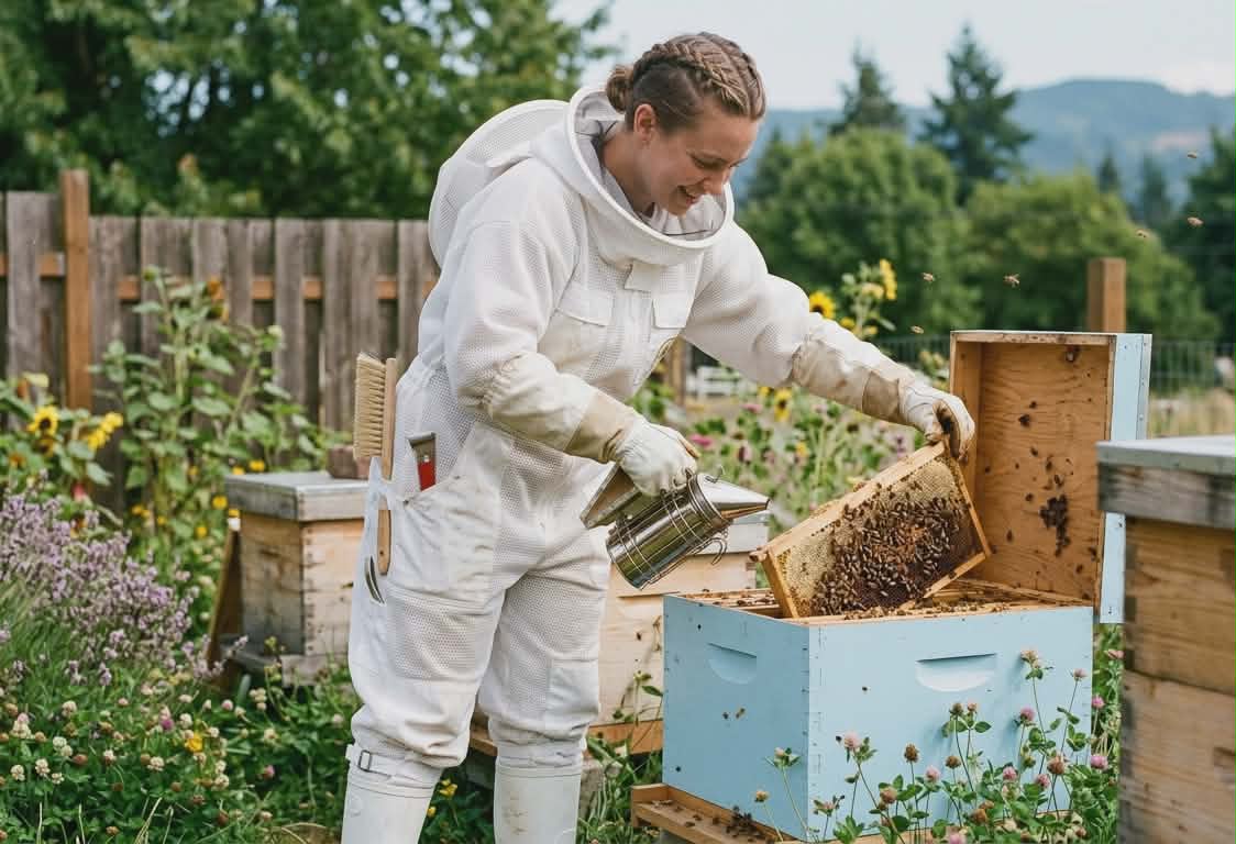 best beekeepink protective gear for canadian beginners