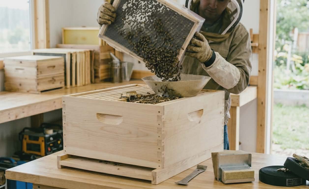How to Install a Package of Bees