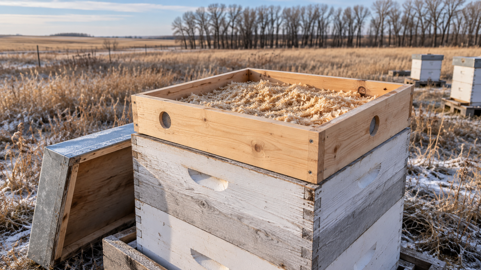 how to build a beehive quilt box